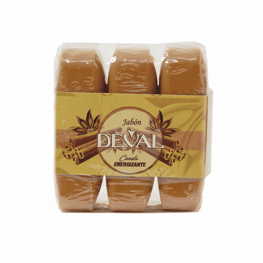 JABÓN CANELA DEVAL 3U 150GR