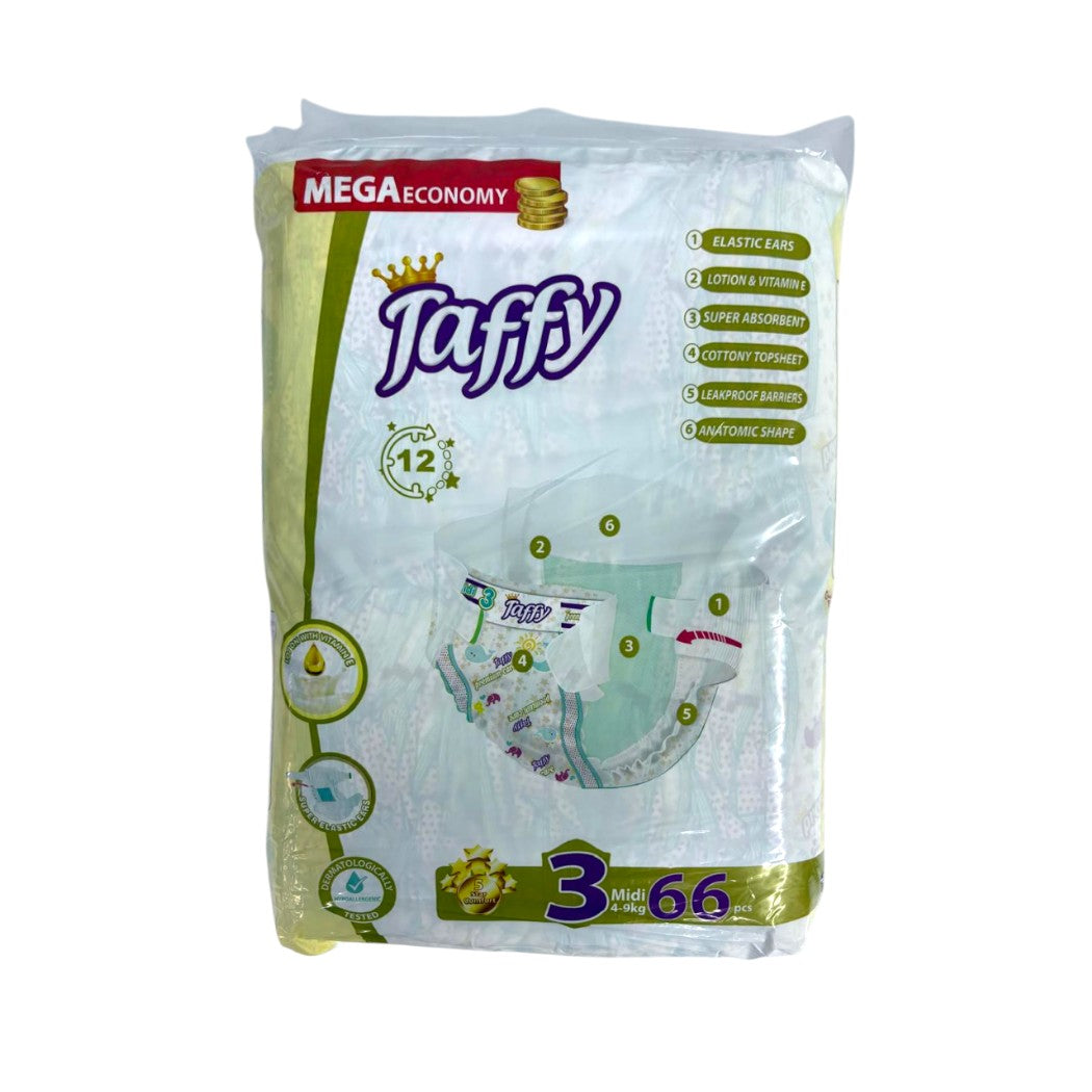 PAÑALES MIDI JUMBO 66U