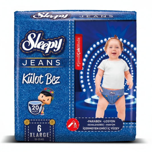 PAÑALES PULL UP XL JEANS 20U