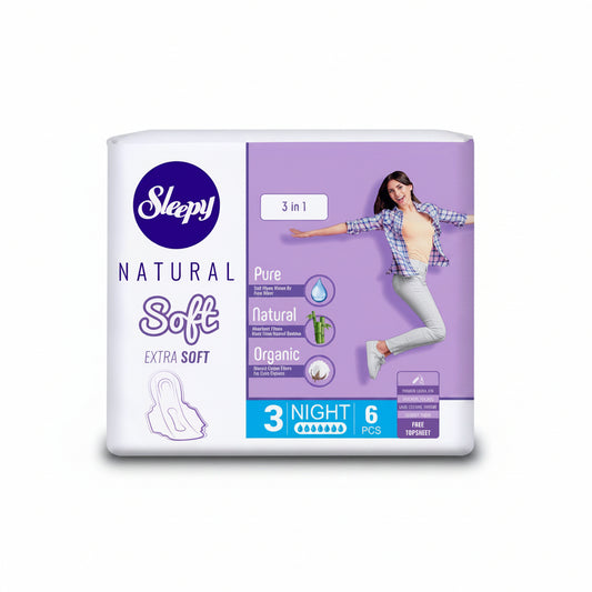 TOALLA SANITARIA NIGHT STANDART 6PZ
