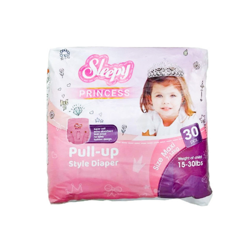 PAÑALES JUMBO PRINCESS MAXI 30PZS