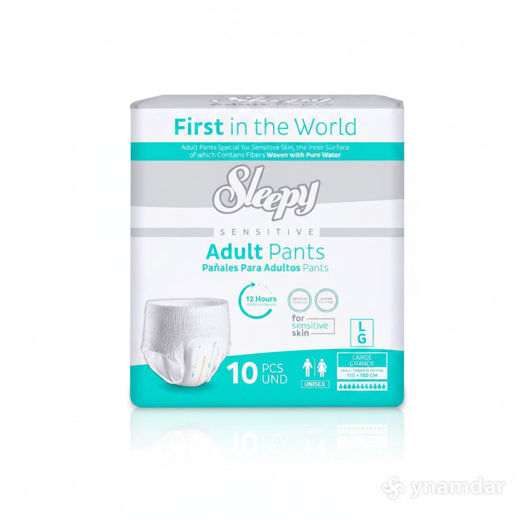 PAÑAL ADULTO SENSTIVE LARGE 10PZ