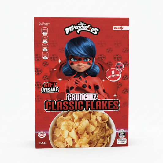CEREAL CRUNCHIZ MIRACULOUS 375GR