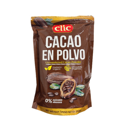 CACAO EN POLVO CLIC 200GR