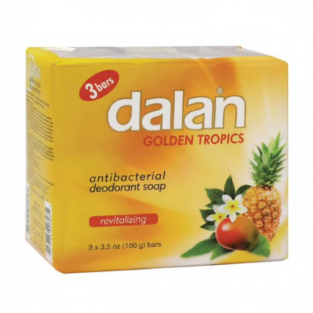 JABÓN TOCADOR TRÓPICO DORADO 3PACK