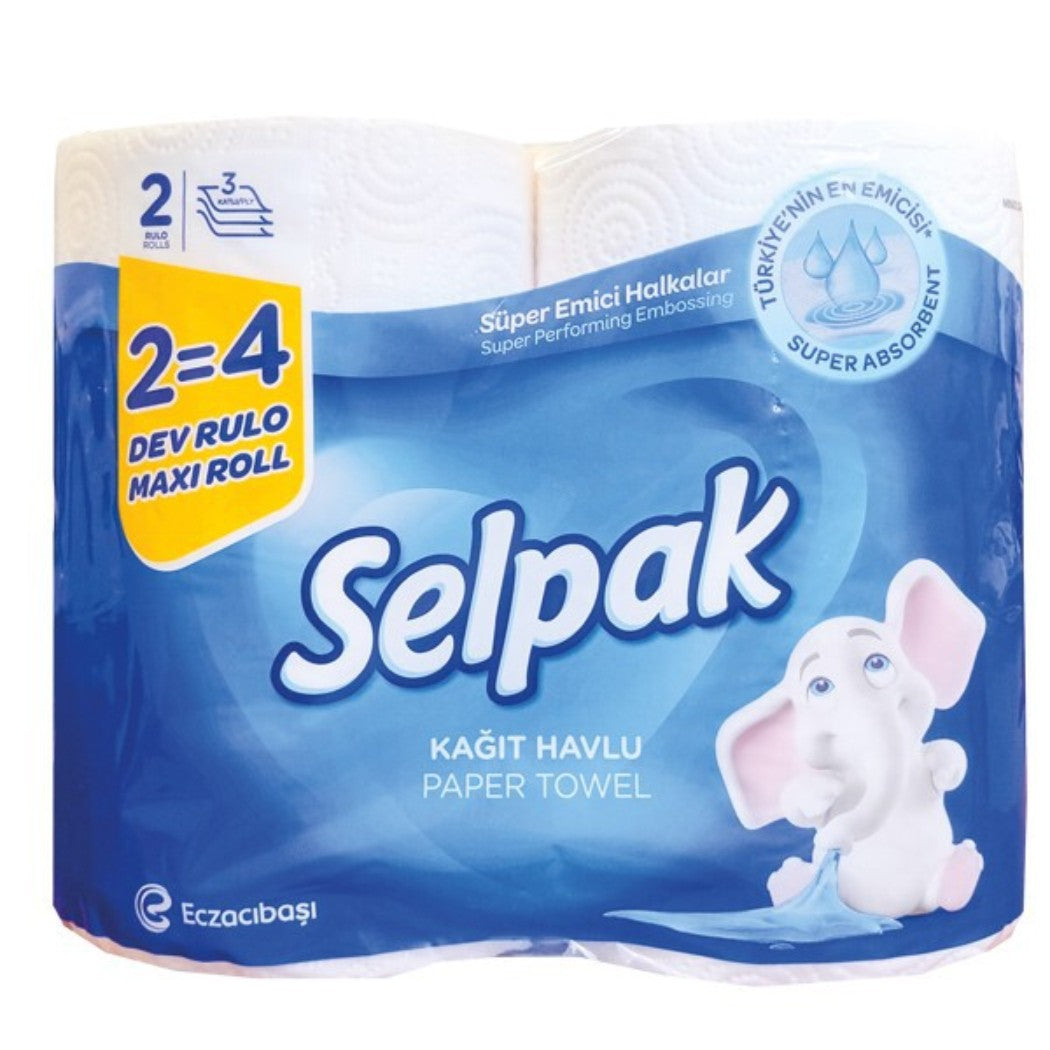 PAPEL TOALLA MAXI ROLLO 2=4