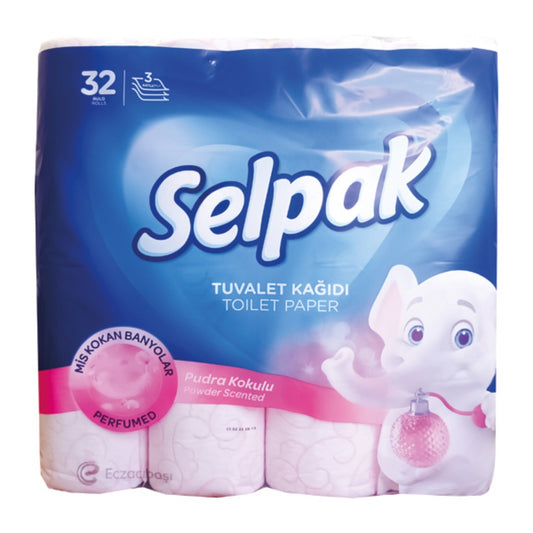 PAPEL HIGIÉNICO POWDER SCENT 32 ROLLOS