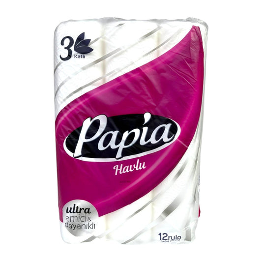 PAPEL TOALLA ULTRA ABSORB 12 ROLLOS