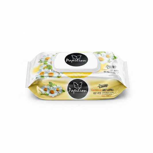 TOALLITAS HÚMEDAS CHAMOMILE 100U