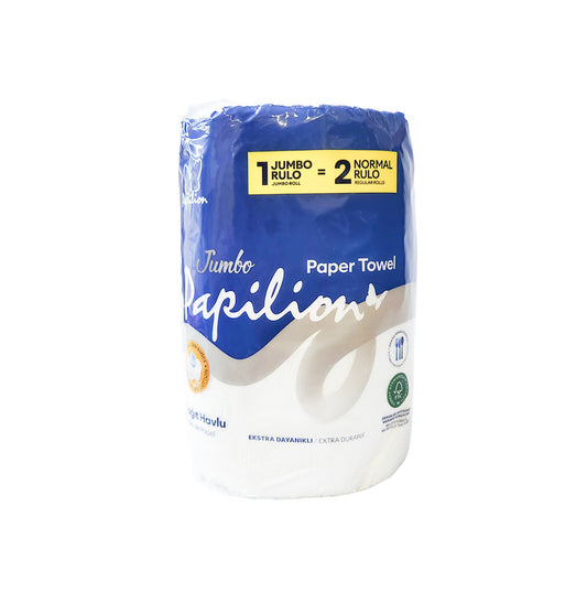PAPEL TOALLA JUMBO PAPILION 130HOJAS
