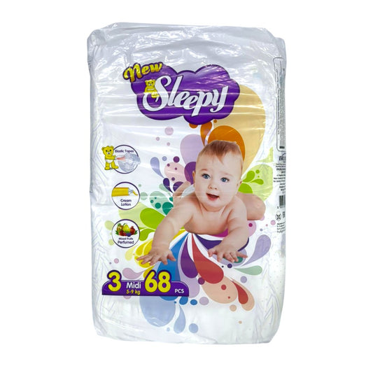 PAÑALES DESECHABLE JUMBO MIDI 68U