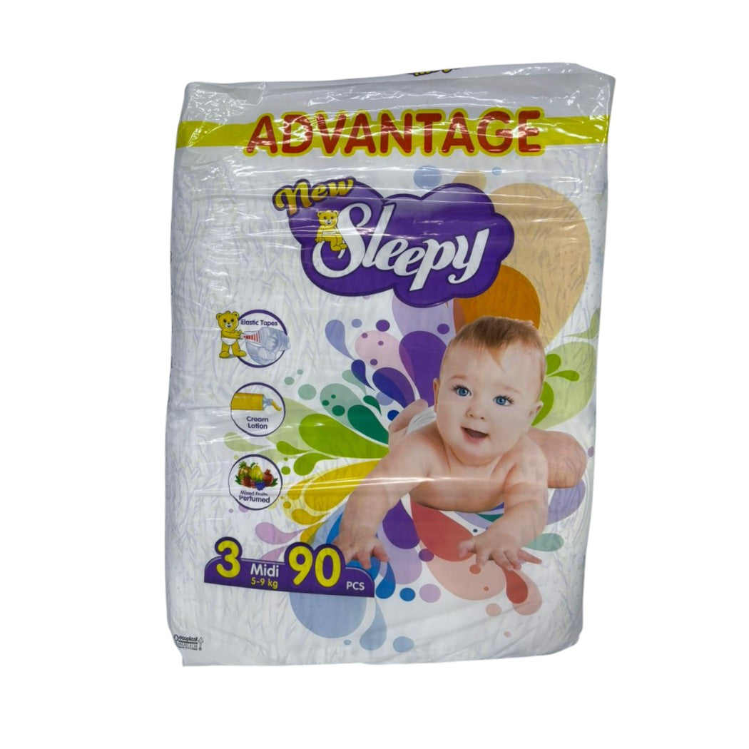 PAÑALES ADVANTAGE MIDI 90PZS