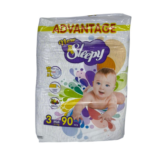 PAÑALES ADVANTAGE MIDI 90PZS