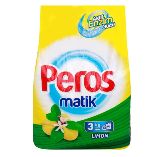 DETERGENTE EN POLVO LIMÓN 3KG