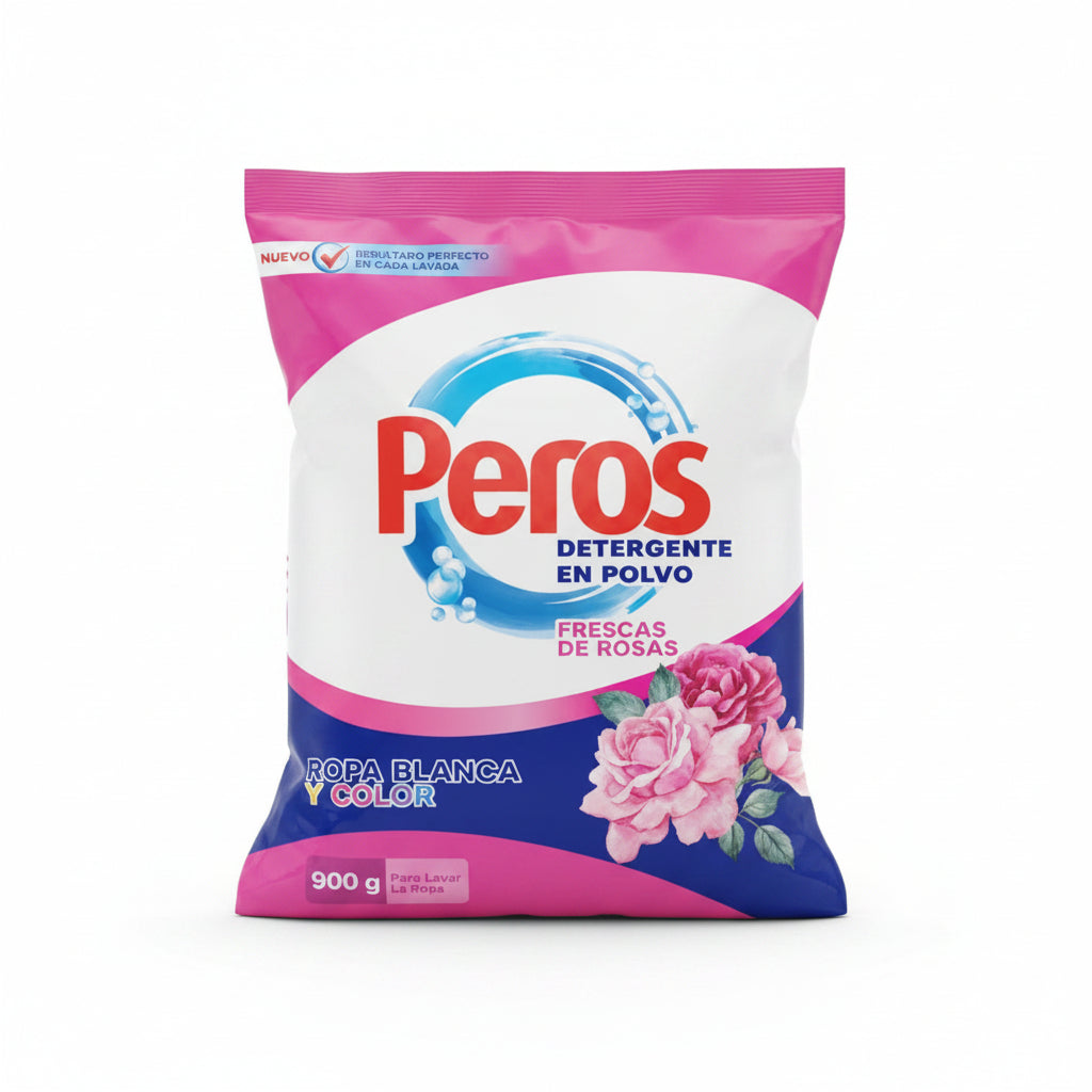 DETERGENTE EN POLVO FRESCAS DE ROSAS 9KG