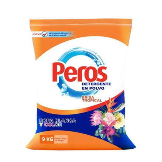 DETERGENTE EN POLVO BRISA TROPICAL 9KG