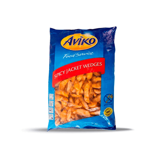 PAPAS FRITAS CONGELADAS SPICY WEDGES AVIKO 500GR