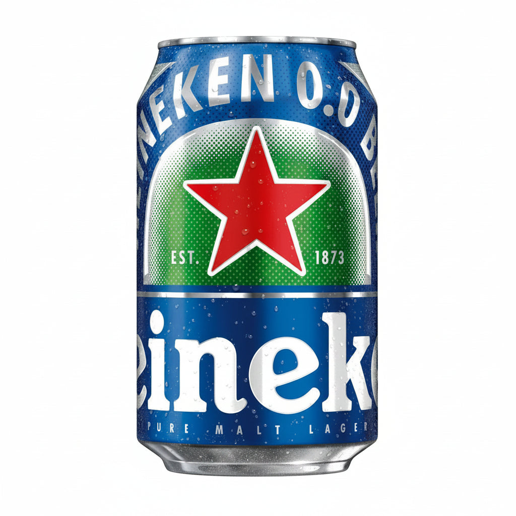 CERVEZA DE LATA HEINEKEN SIN ALCOHOL 330ML