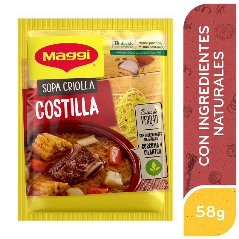 SOPA COSTILLA CRIOLLA MAGGI 58GR