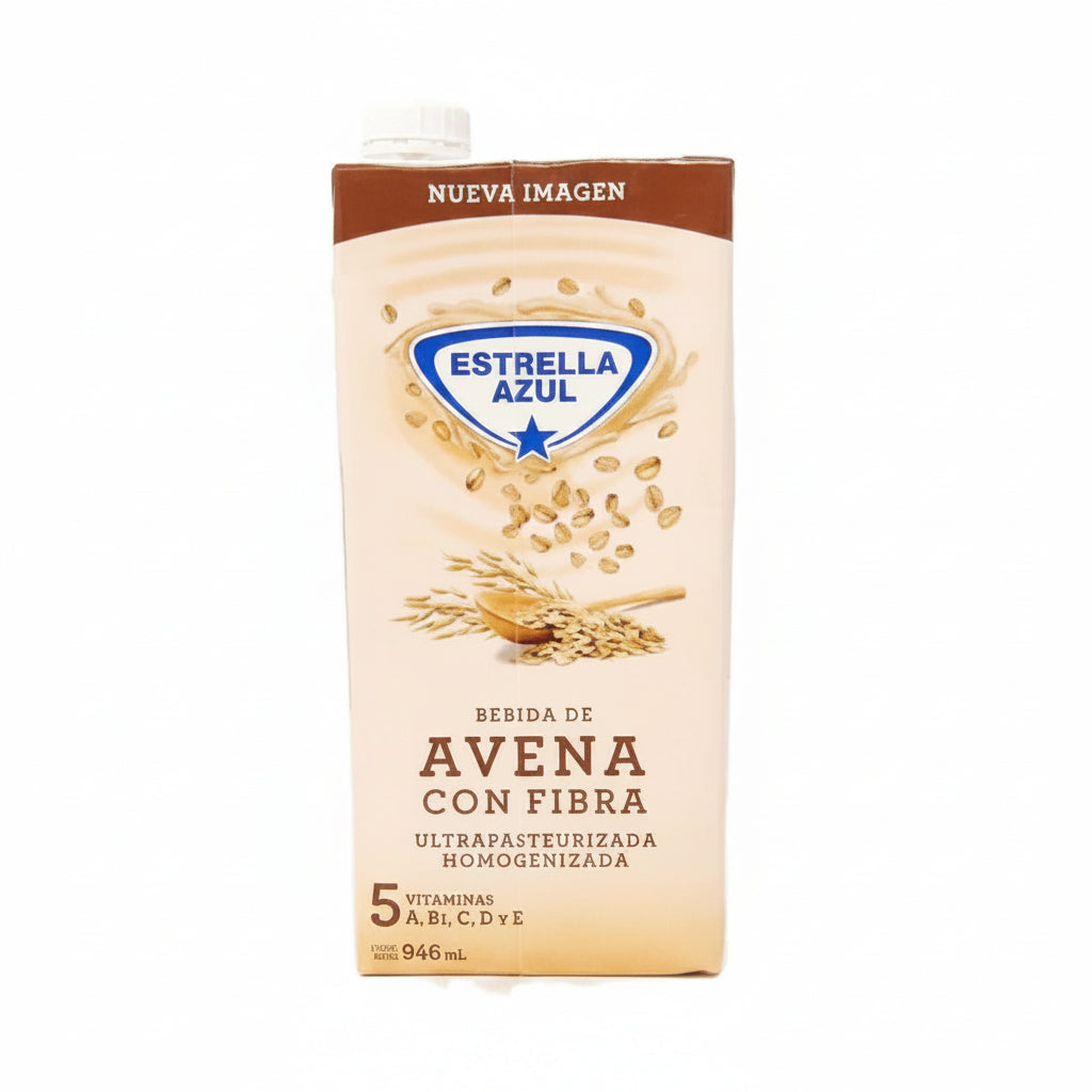 AVENA CON FIBRA ESTRELLA AZUL 946ML