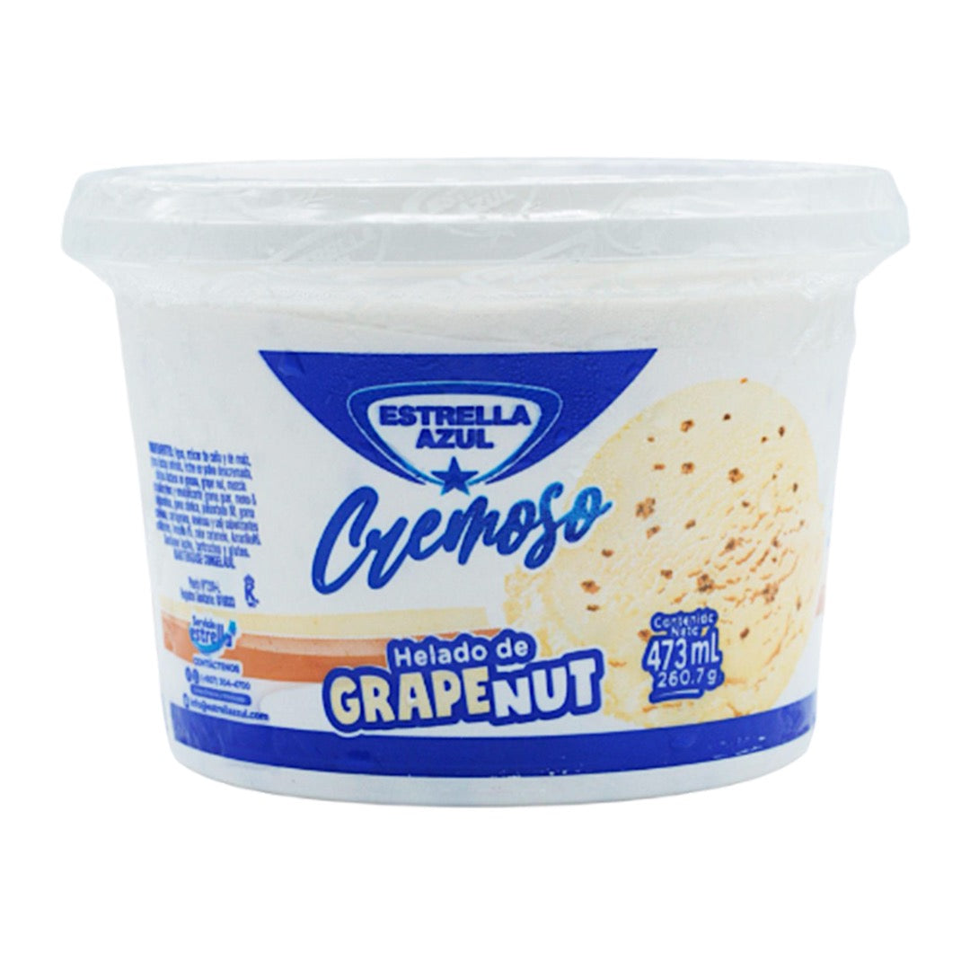 HELADO GRAPE NUT ESTRELLA AZUL 473ML