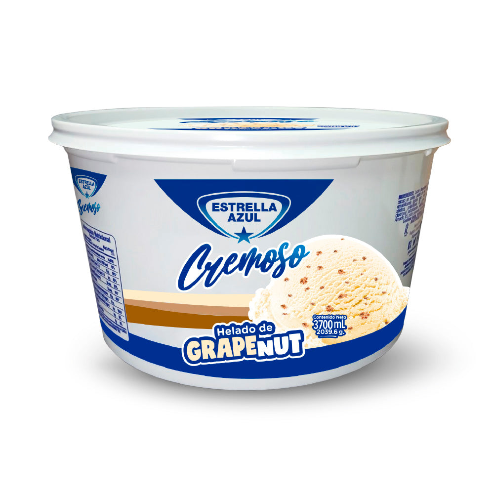 HELADO GRAPE NUT ESTRELLA AZUL 3700ML