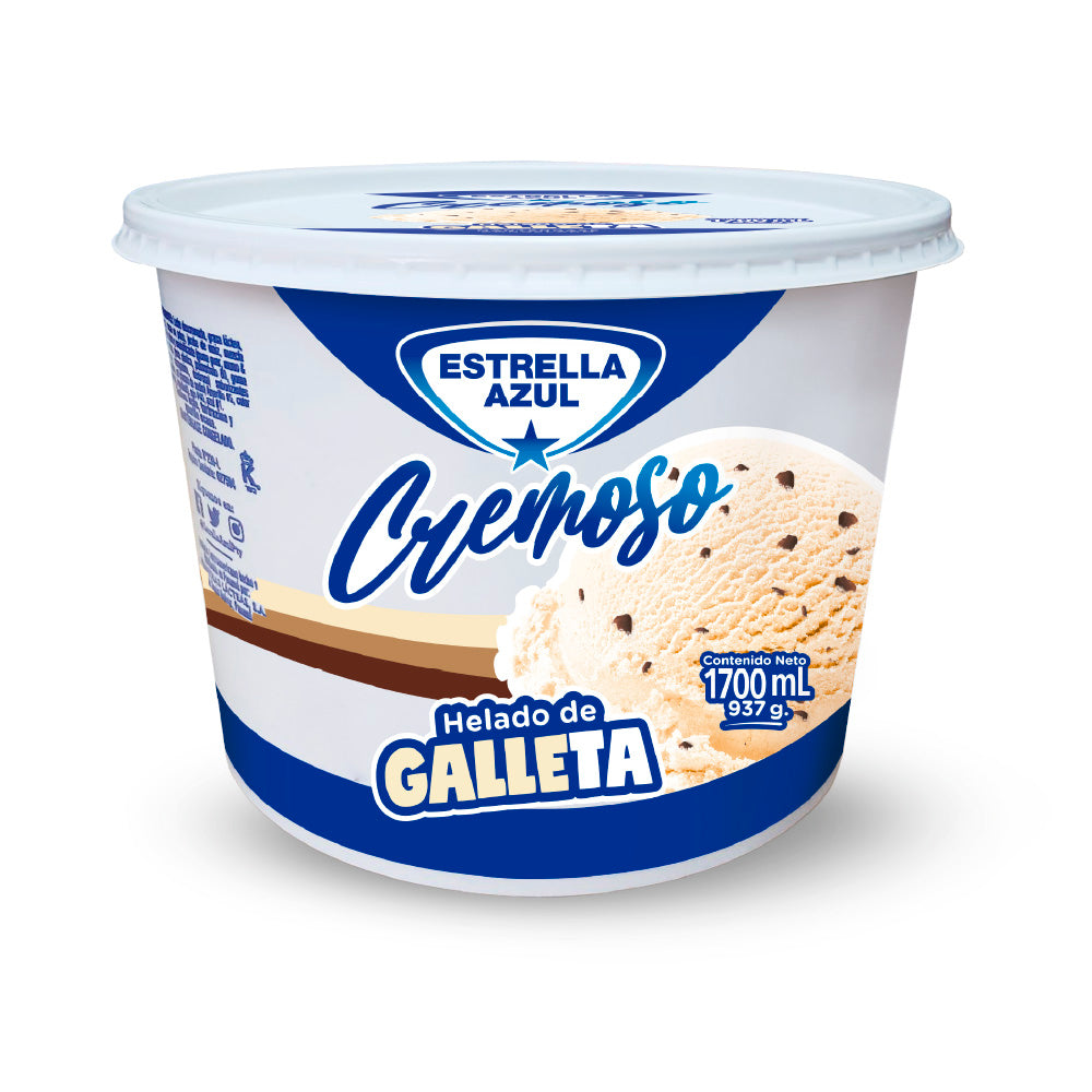 HELADO GALLETA ESTRELLA AZUL 1700ML