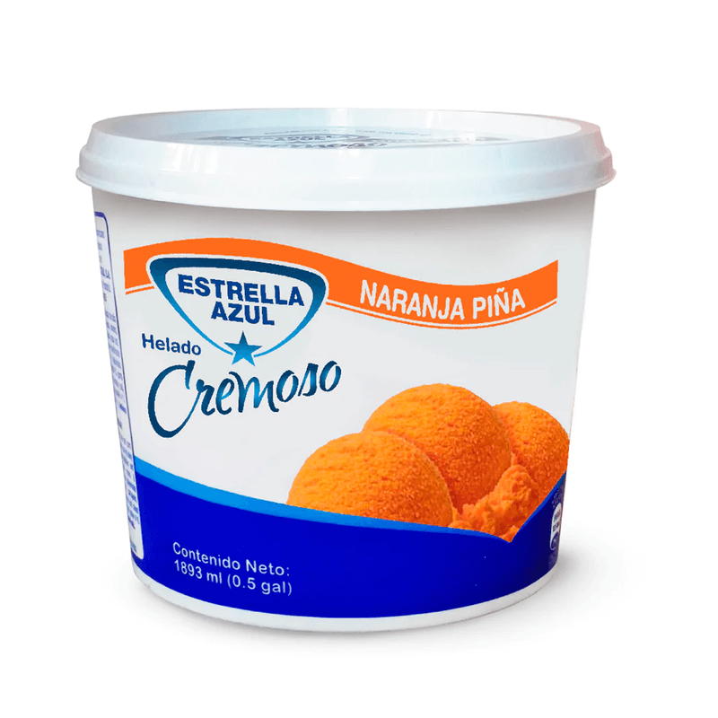HELADO NARANJA PINA ESTRELLA AZUL 1700ML
