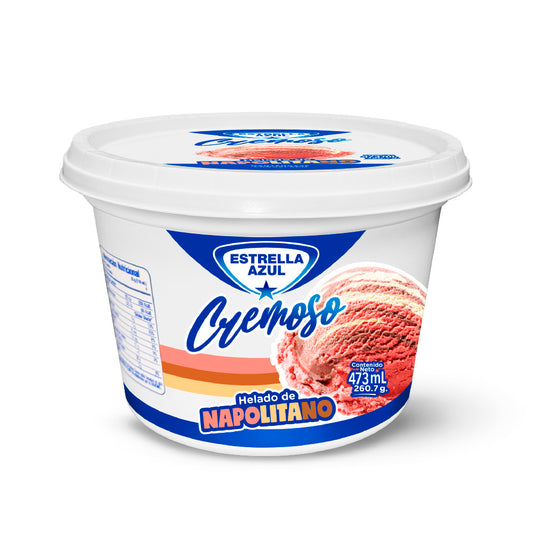 HELADO NAPOLITANO ESTRELLA AZUL 473ML