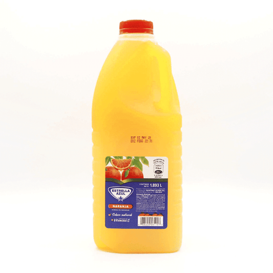 BEBIDA DE NARANJA ESTRELLA AZUL 1/2GL