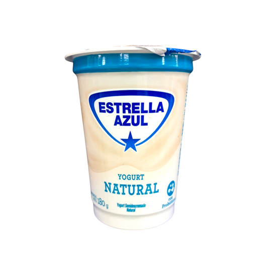 YOGURT NATURAL ESTRELLA AZUL 180GR