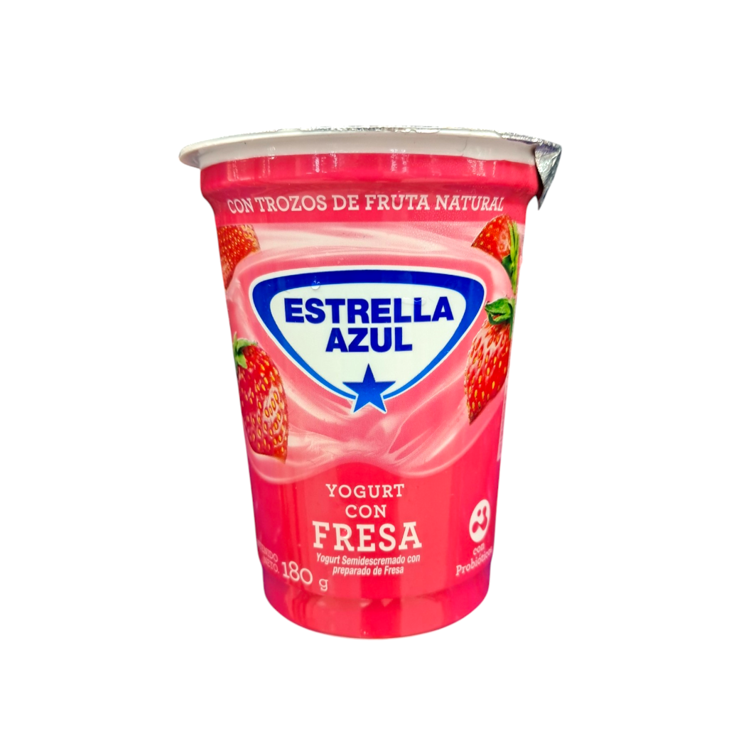 YOGURT FRESA ESTRELLA AZUL 180GR