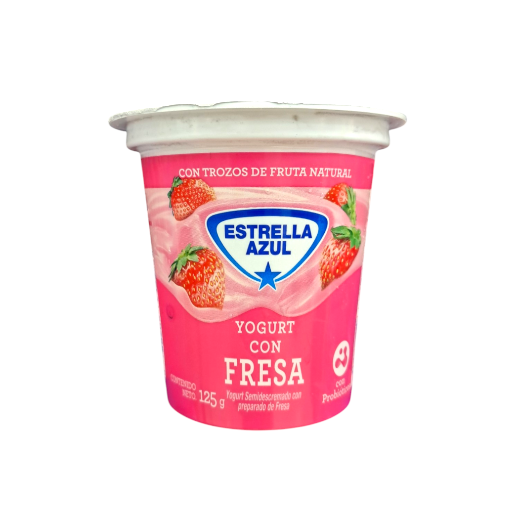 YOGURT FRESA ESTRELLA AZUL 125GR