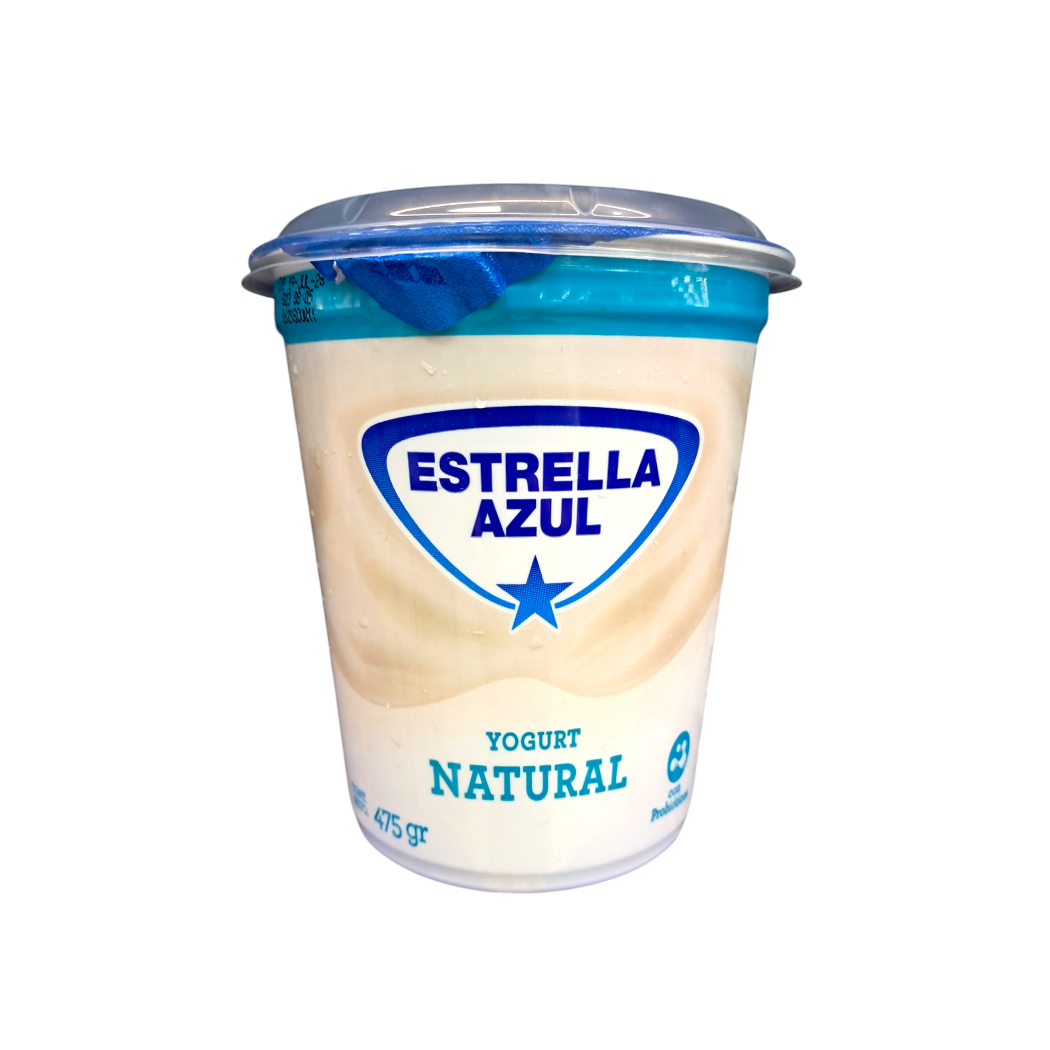 YOGURT NATURAL ESTRELLA AZUL 475GR