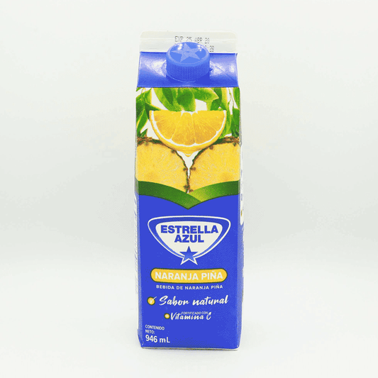 BEBIDA NARAN/PIÑA ESTRELLA AZUL 946ML
