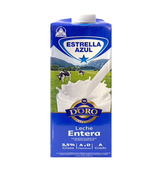 LECHE ENTERA 3.5 ESTRELLA AZUL 946ML