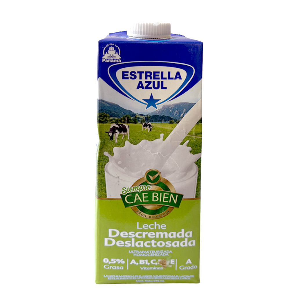 LECHE DESCREMADA DESLACTOSADA ESTRELLA AZUL 946ML