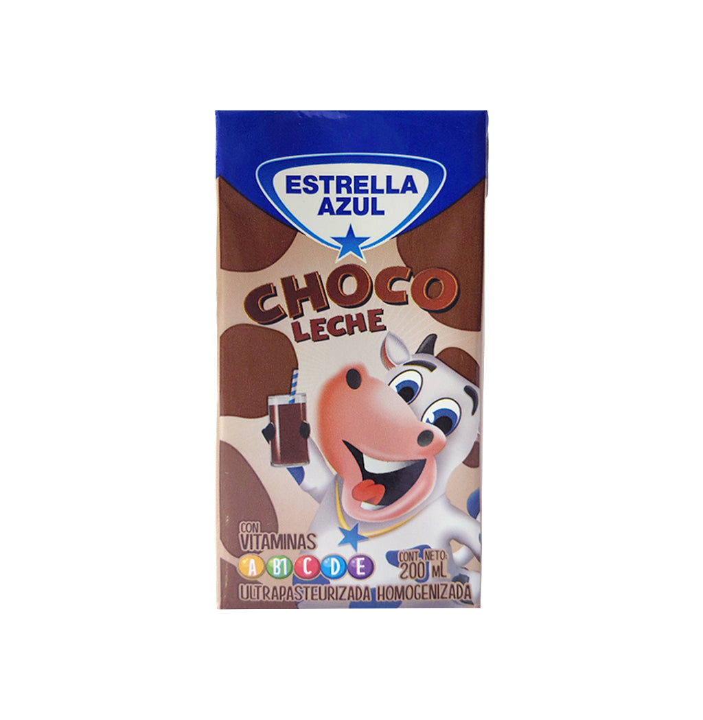 LECHE CHOCOLATE ESTRELLA AZUL 200ML