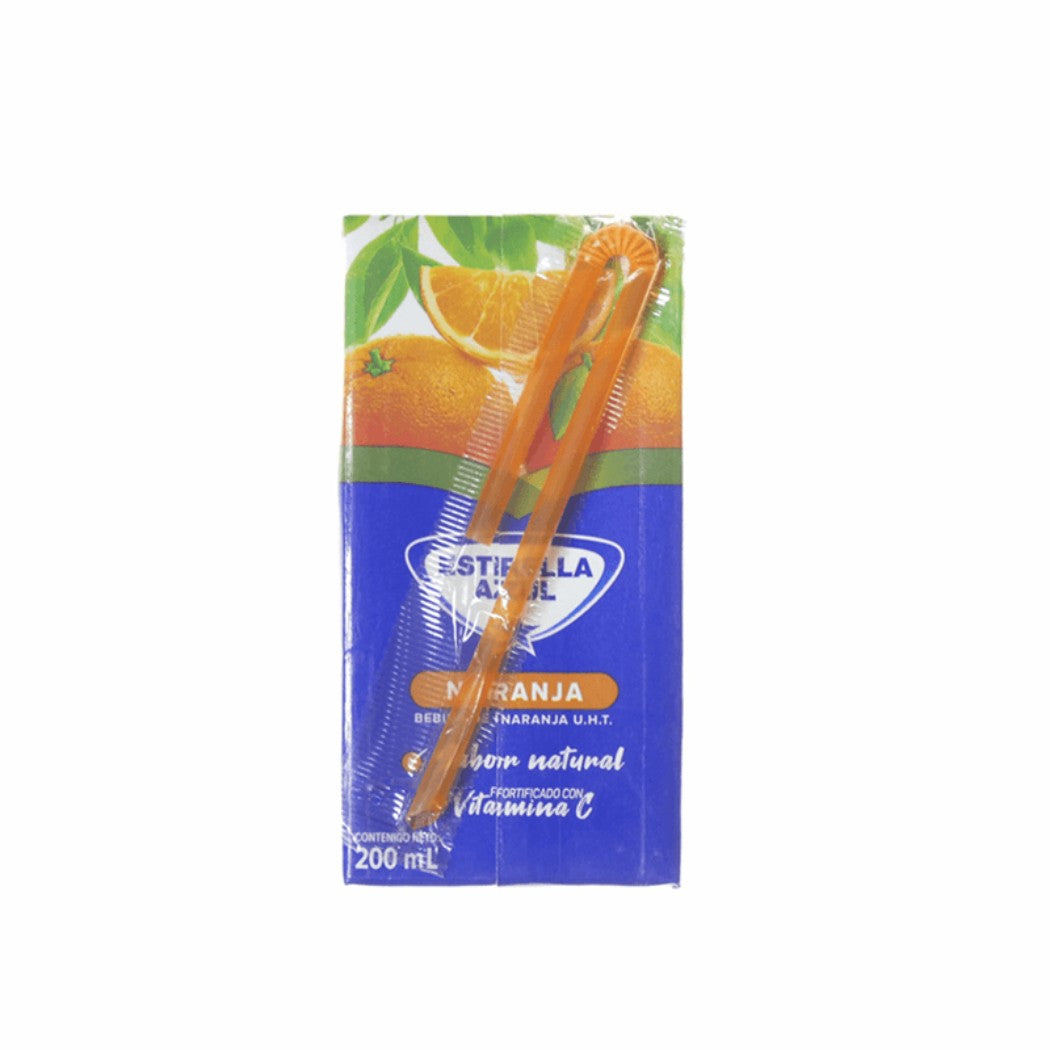 BEBIDA NARANJA ESTRELLA AZUL 200ML