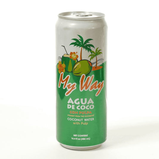 AGUA DE COCO PULPA MY WAY 17.5OZ