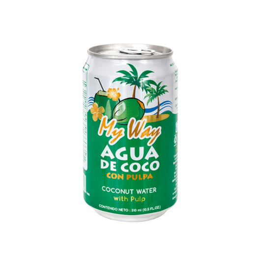 AGUA DE COCO PULPA MY WAY 10.5OZ