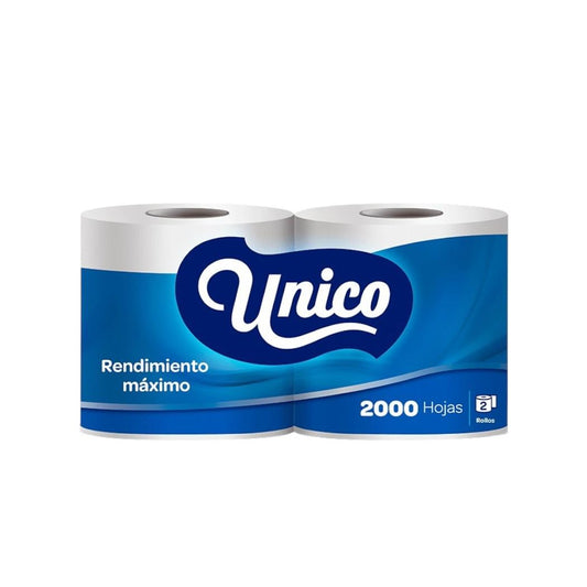 PAPEL HIGIÉNICO 2 ROLLOS 1000 HOJAS