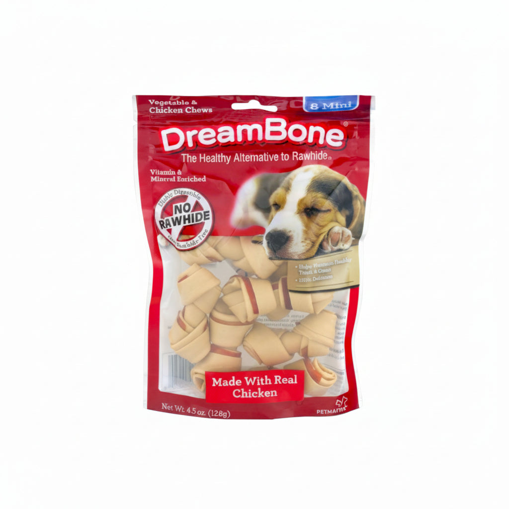 SNAKS PARA PERRO MINI POLLO 8U 112GR