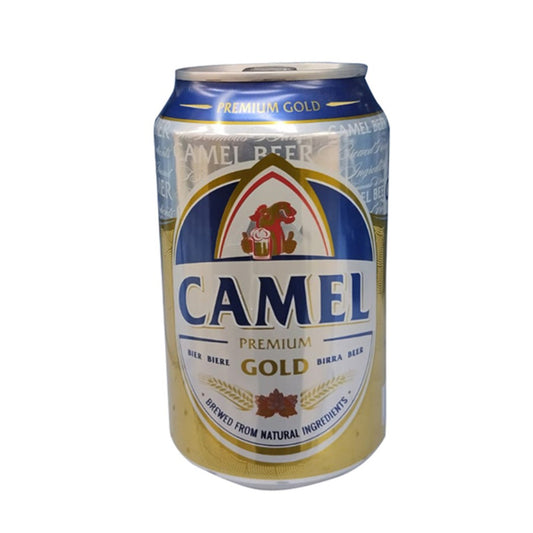 CERVEZA CAMEL PREMIUM GOLD 3.5ALC 330ML