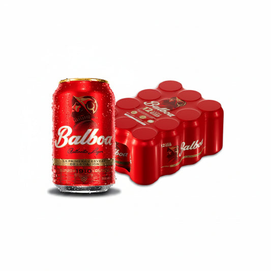 12PACK CERVEZA BALBOA 355ML