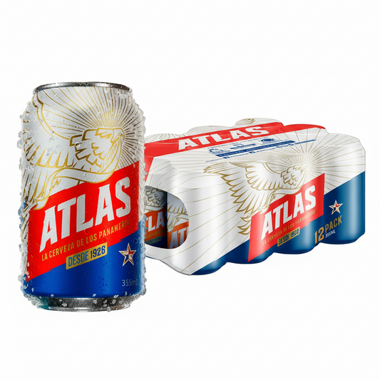 12PACK LATA ATLAS 335ML