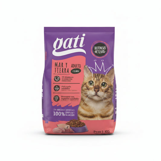 ALIMENTO PARA GATO MAR Y TIERRA 2.2 LB