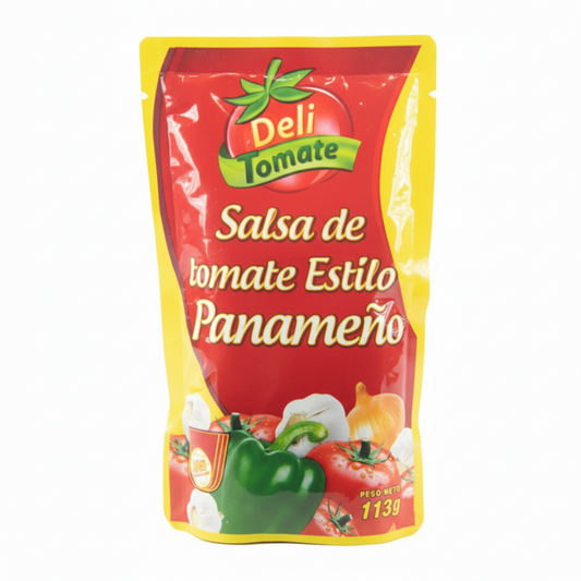 SALSA TOMATE ESTILO PANAMEÑO DELI 113GR