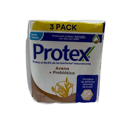 JABÓN DE TOCADOR DE AVENA 3PACK 110GR