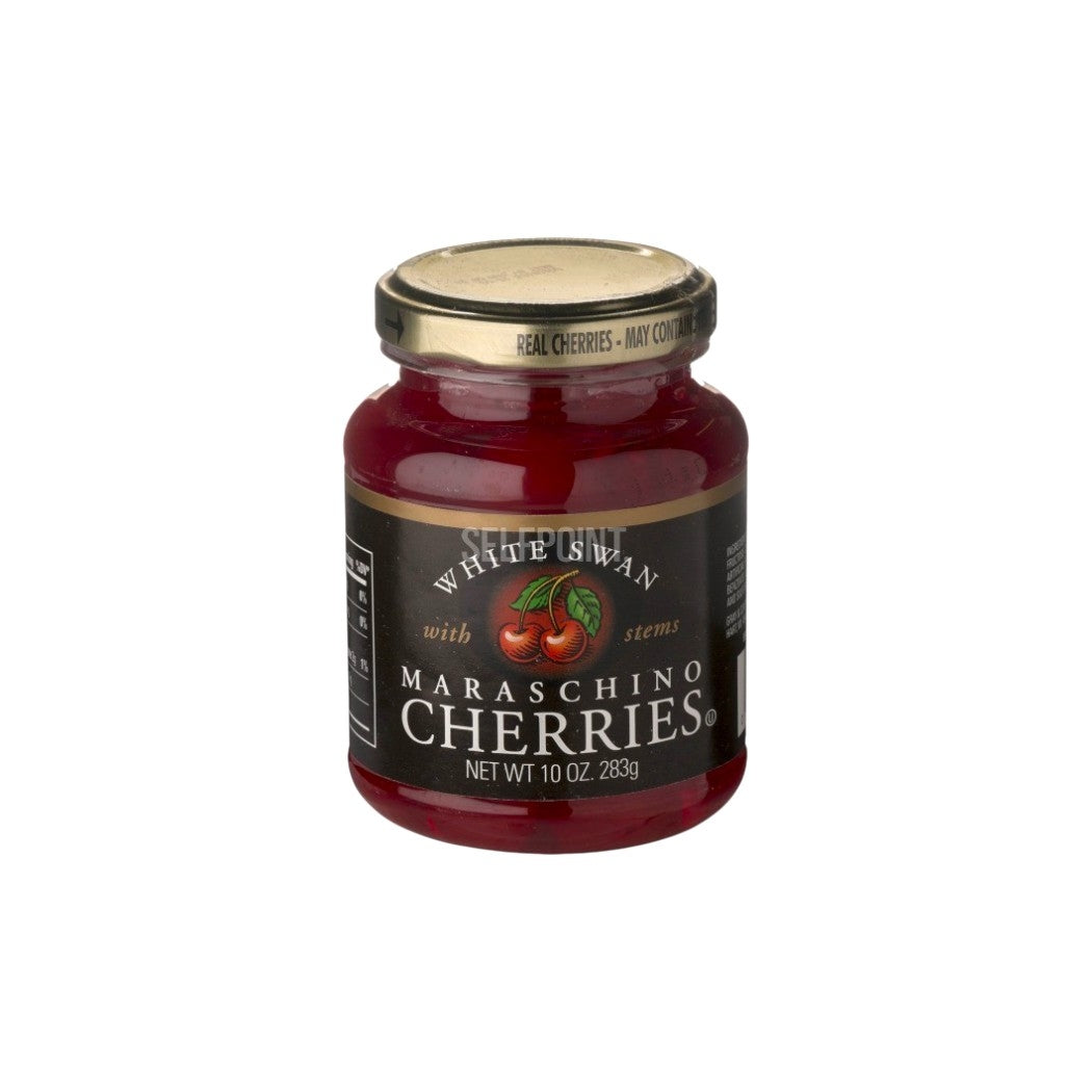 MARASCHINO CHERRIES WHITE SWAN 283GR